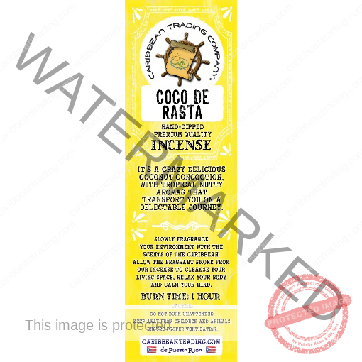 Coco de Rasta Incense - Image 2