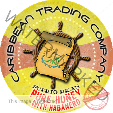 100 % Pure Tropical Floral Honey Suckers with Habanero