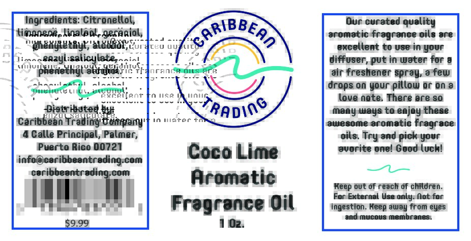 Coco Lime Fragrance Oil 1oz. - Image 2