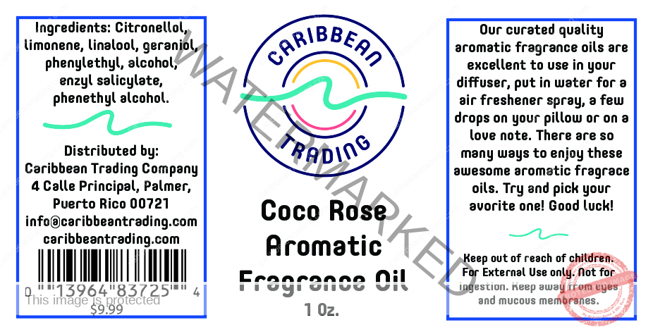 Coco Rose Fragrance Oil 1oz. - Image 2