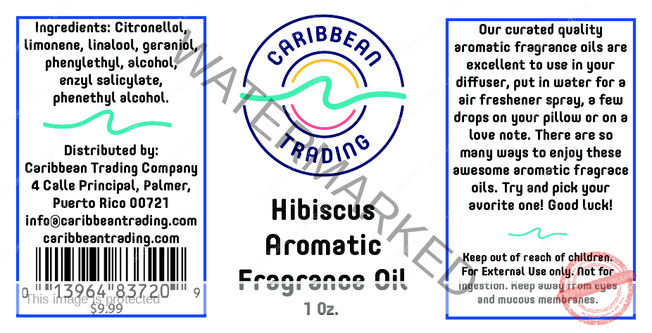 Hibiscus Fragrance Oil 1oz. - Image 2