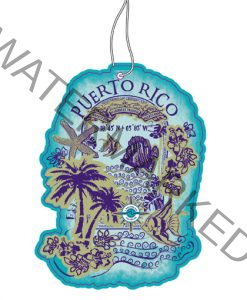Tropical Air Freshener-Puerto Rico Fish