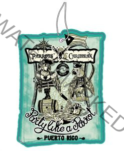 Tropical Air Freshener-Parrots of the Caribbean