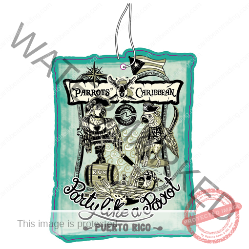 Tropical Air Freshener-Parrots of the Caribbean