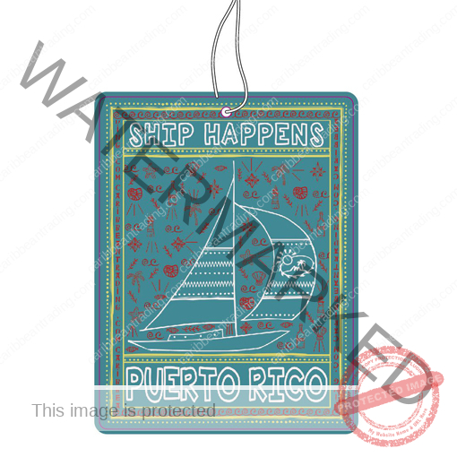 Tropical Air Freshener-Ship Happens