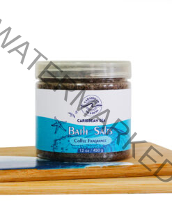 Caribbean Sea Bath Salts w/Coffee 12 oz.