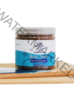 Caribbean Sea Bath Salts w/Chocolate 12 oz.