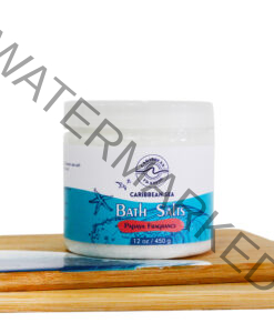 Caribbean Sea Bath Salts w/Papaya 12 oz.