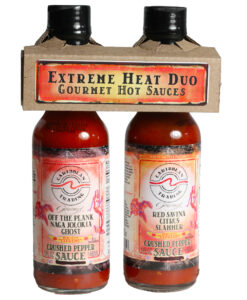 Extreme Heat Duo Crushed Pepper Sauces - Shipping Included