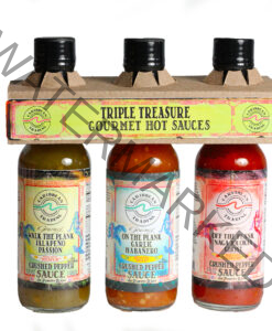 Triple Treasure Gourmet Crushed Pepper Sauces