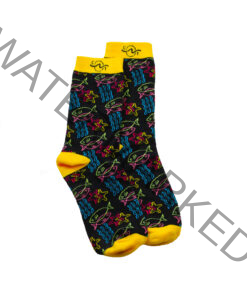 Tropical Socks Fish Wave