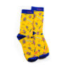 Tropical Socks Yellow Blue Icons