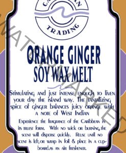 soy-wax-melt-orange ginger