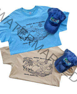 T-shirt-cap combo Another Day in Paradise