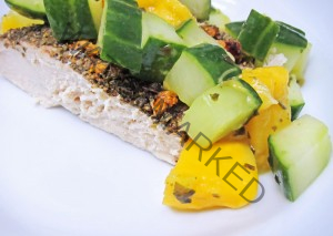 cucumber mango chicken