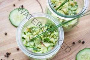 avocado cucumber salad