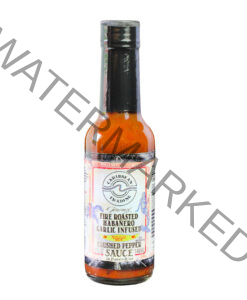 Fire Roasted Habañero Garlic Infused Crushed Pepper Sauce