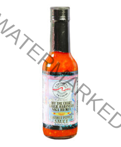 Off the Chart Garlic Habañero Naga Jolokia Crushed Pepper Sauce