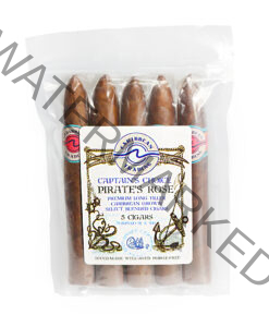 Captain's Choice Pirate's Rose Habano Rosado Torpedo Cigar (6x54) - 5 Pack