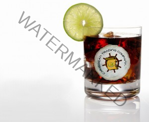 Rum and Coke with Lime