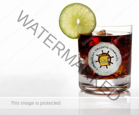 Rum and Coke with Lime