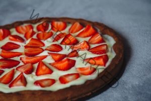 banana strawberry pie